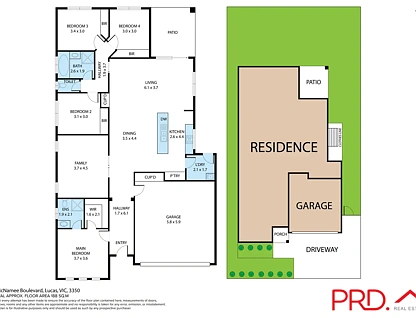 9 Mcnamee Boulevard, Lucas, VIC 3350, 4 ਕਮਰੇ, 2 ਬਾਥਰੂਮ, House