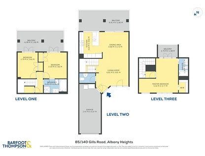 85 Naples Way, Point Ridge, Albany, North Shore City, 3 ਕਮਰੇ, 2 ਬਾਥਰੂਮ, Townhouse