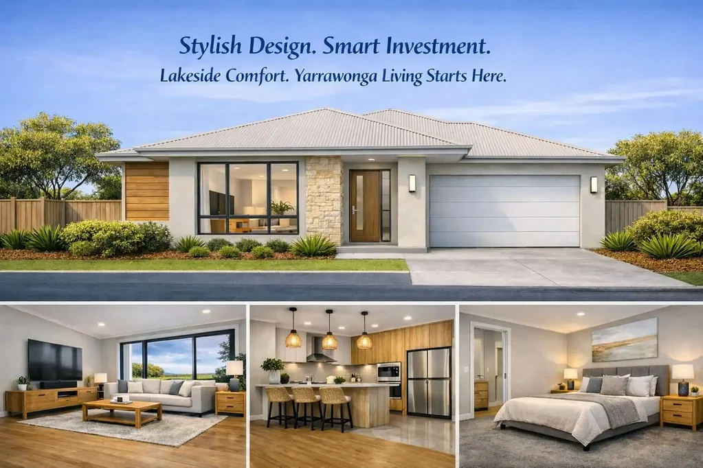 Yarrawonga 4બેડરૂમ Stylish Design. Smart Investment. Lakeside Comfort. Yarrawonga Living Starts Here.