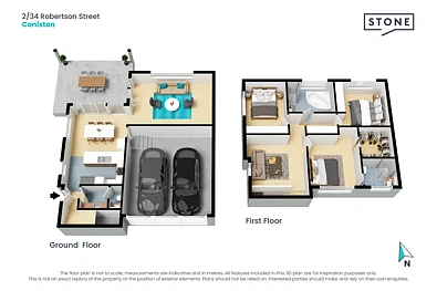 2/34 Robertson Street, Coniston, NSW 2500, 3 slaapkamers, 2 badkamers, Townhouse