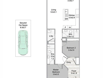 10/28 Lagoon Street, Sandgate, Brisbane - Northern Region , 2 ਕਮਰੇ, 2 ਬਾਥਰੂਮ, Unit