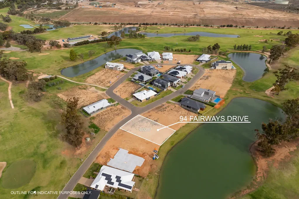 Mildura Build your dream home at 94 Fairways Drive, Mildura Golf Restort.