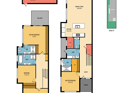 57 Ridge Street, Ettalong Beach, Central Coast, 4房, 3浴, Apartment