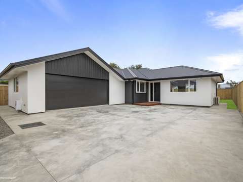 Feilding 4部屋 Sleek and stylish. Your brand new home awaits you