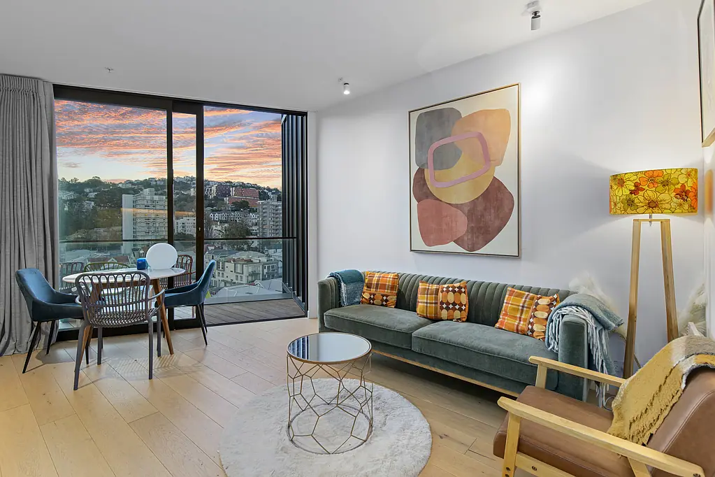 Te Aro 1Phòng ngủ Penthouse Style Perfection, Sun, Space & Style!
