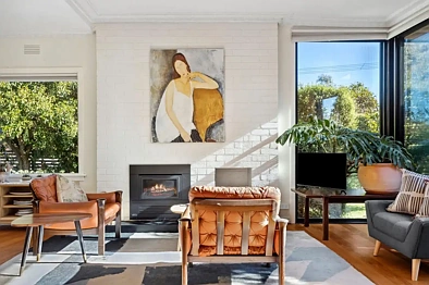 客厅 - 25 Orr Street, Kyneton, VIC 3444