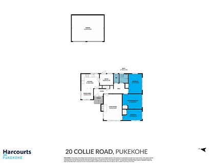 20 Collie Road, Pukekohe, Franklin, Auckland, 3房, 1浴, 独立屋