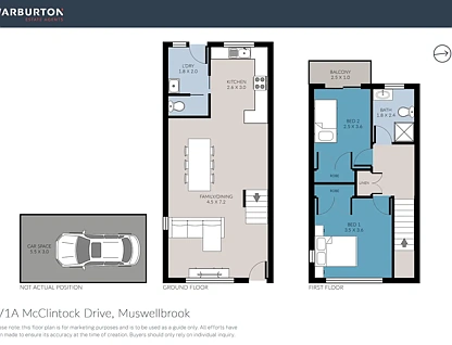 7/1A McClintock Drive, Muswellbrook, Hunter, 2 habitaciones, 1 baños, Unit