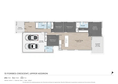 13 Forbes Crescent, Upper Kedron, QLD 4055, 4 slaapkamers, 2 badkamers, House