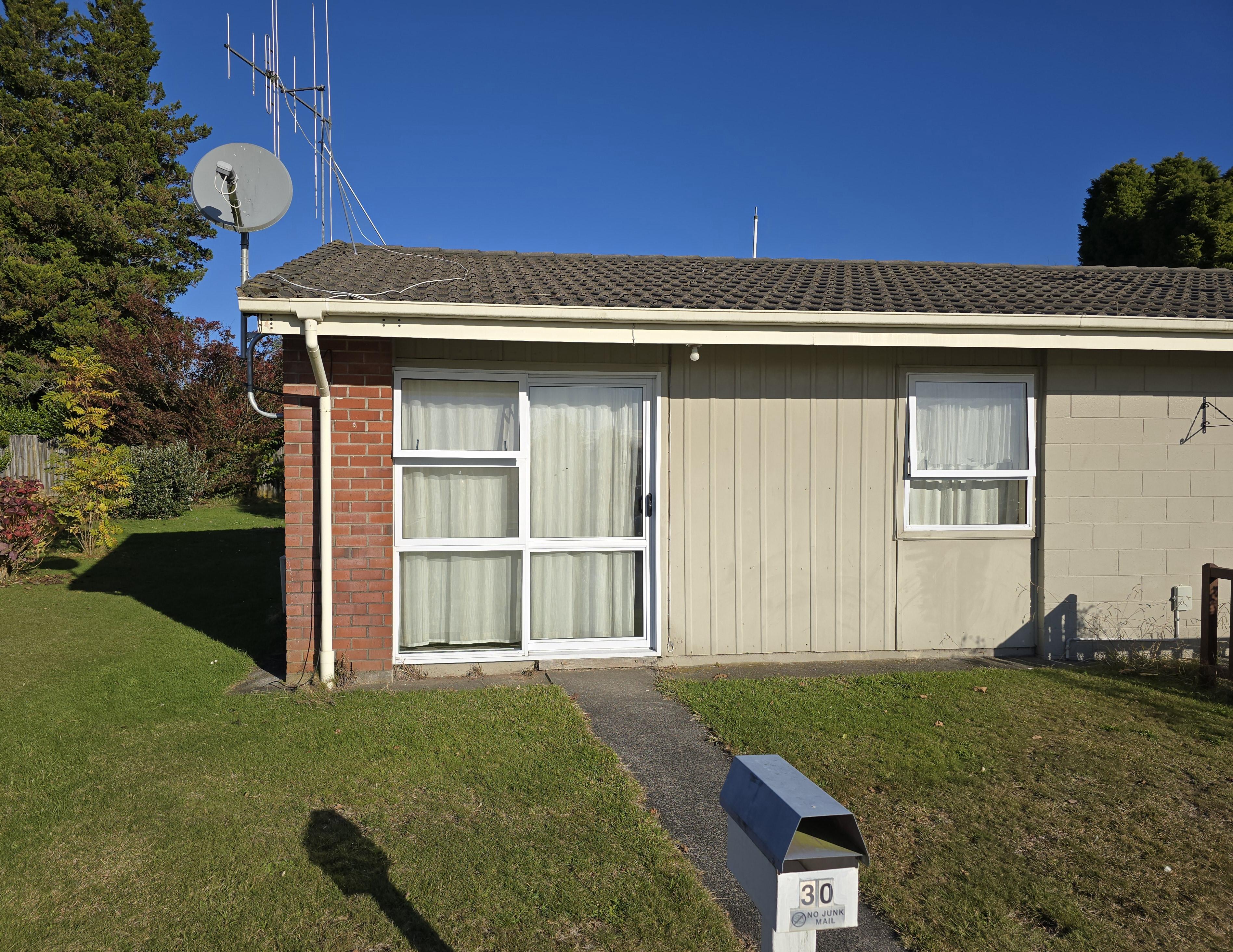 30 Walnut Place, Tokoroa, South Waikato, 1房, 1浴, Unit