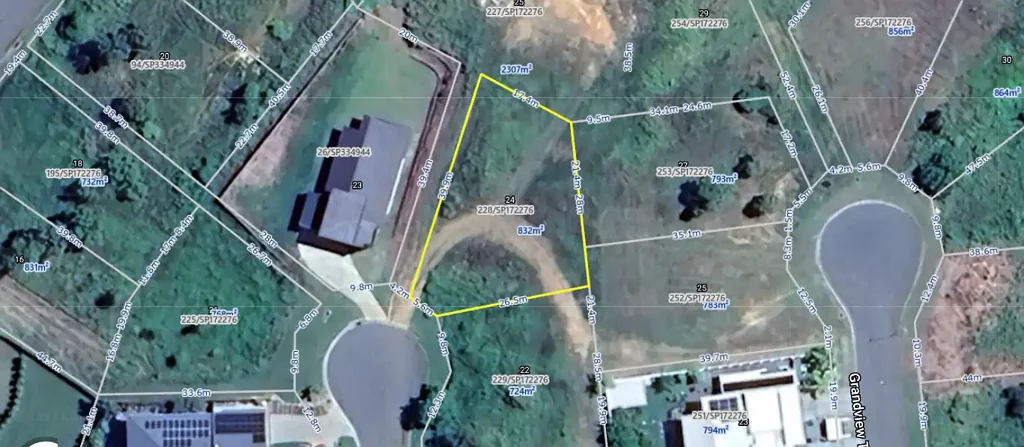 Bowen Stunning Views of Port Denison Bay from this Elevated House Site in the Whitsundays