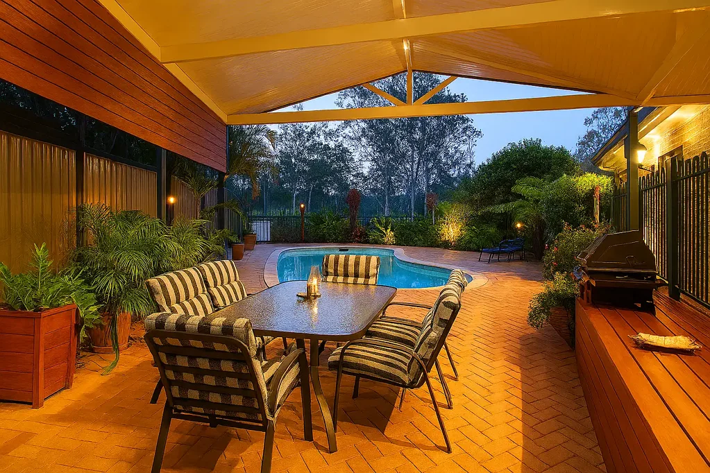 Executive Golf Course Residence with Private Access & Pool