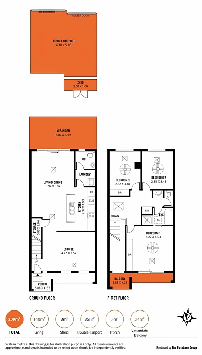35A Fleming Crescent, Mansfield Park, SA 5012, 3 slaapkamers, 1 badkamers, Townhouse