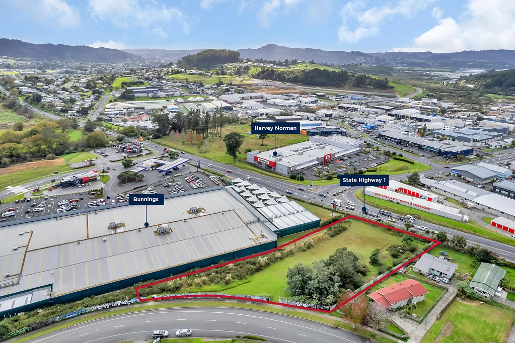 Raumanga 5,132sqm Industrial land - SH1 exposure - $210/sqm