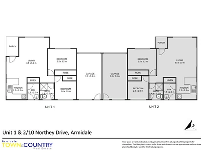 1 & 2/10 Northey Drive, Armidale, Tamworth, 4 phòng ngủ, 2 phòng tắm, Townhouse