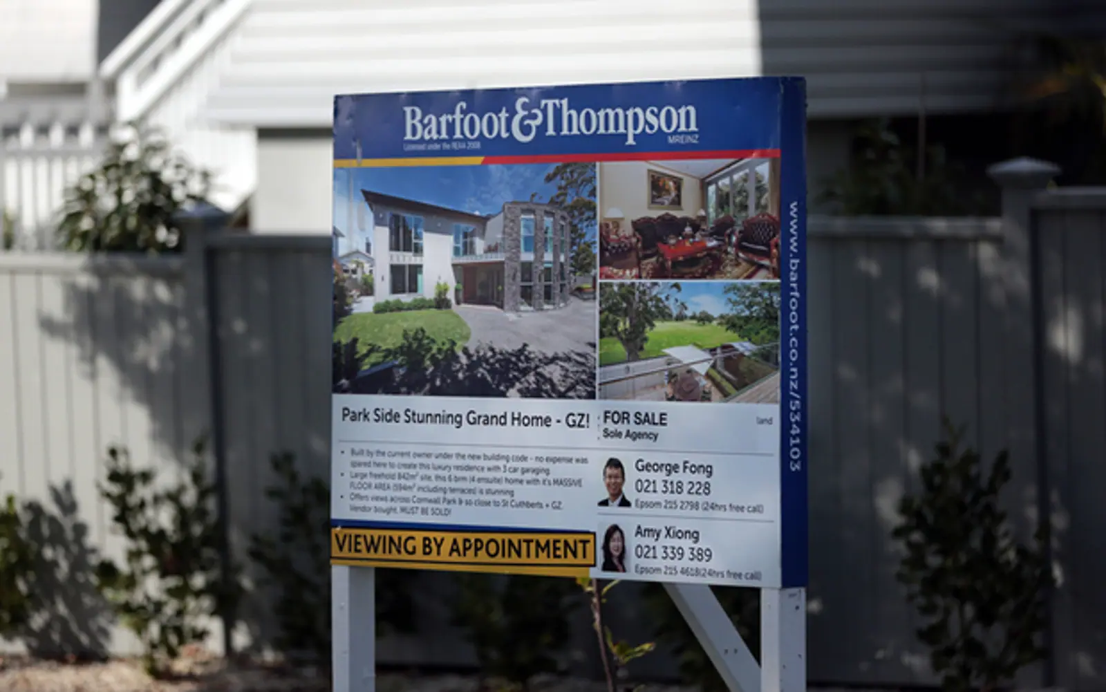 Barfoot六月销售报告：奥克兰房价正在下跌，房屋销量已下滑至7年最低