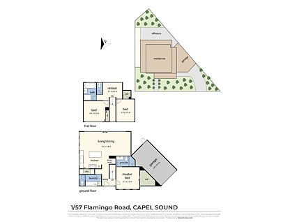 1/57 Flamingo Road, Capel Sound, Mornington Peninsula, 3 غرف, 2 حمامات, House