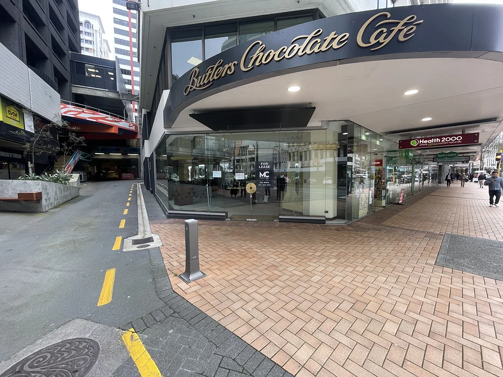 Wellington Central Prime Corner Retail on Lambton Quay