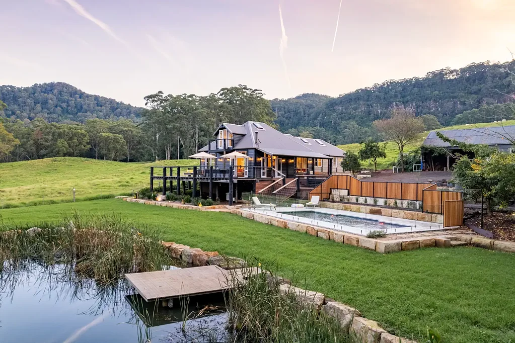 Kangaroo Valley 4Zimmer 'Aminya" A Story-Rich Sanctuary of Timber, Water and Light