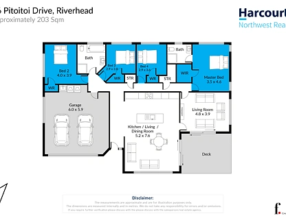 16 Pitoitoi Drive, Riverhead, Rodney, 4房, 2浴, 独立屋