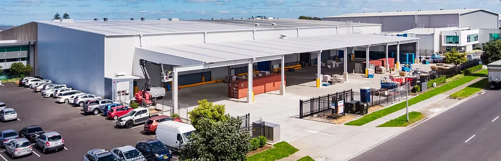 Mangere Airport Logistics HQ with scale and access