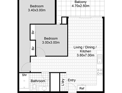 405/20 Lomandra Drive, Clayton South, South East Melbourne, 2 Bedrooms, 1 Bathrooms, Apartment