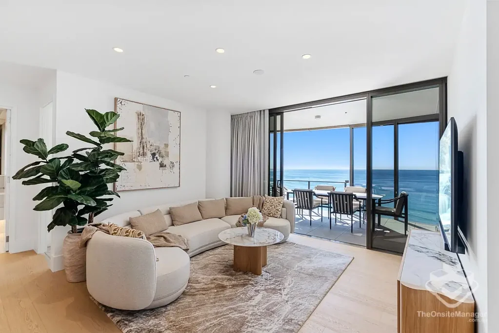Fully Furnished 2-Bedroom + Multi-Purpose Room on Level 22 | Absolute Beachfront Luxury at Royale Gold Coast!