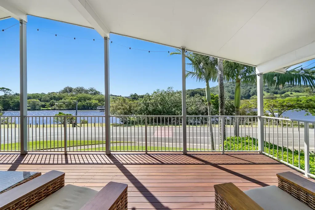 Tumbulgum 4Zimmer Riverfront Living with Spectacular Hinterland Views