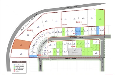 Box Hill Box Hill社区 300-450㎡宽幅临街地 未来中心位置 公园环绕 学校便捷 Ready to Build!!