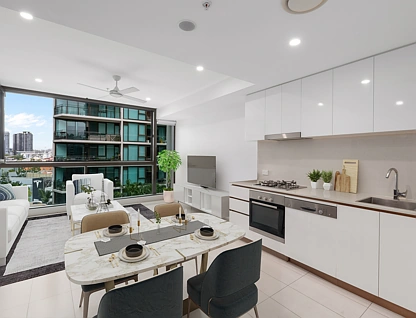 30803/24 Stratton Street, Newstead, Brisbane - Inner City Region, 1 rūma, 1 rūma horoi, Apartment