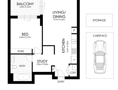 114/20 Nancarrow Avenue, Meadowbank, Upper North Shore, 1 Bedrooms, 1 Bathrooms, Apartment