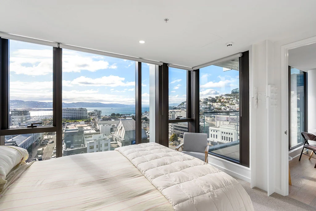 Te Aro 2غرفة نوم MODERN CITY LIVING. INCREDIBL HARBOUR VIEWS
