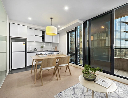 1801/229 Toorak Road, South Yarra, Inner East Melbourne, 1 ਕਮਰੇ, 1 ਬਾਥਰੂਮ, Apartment
