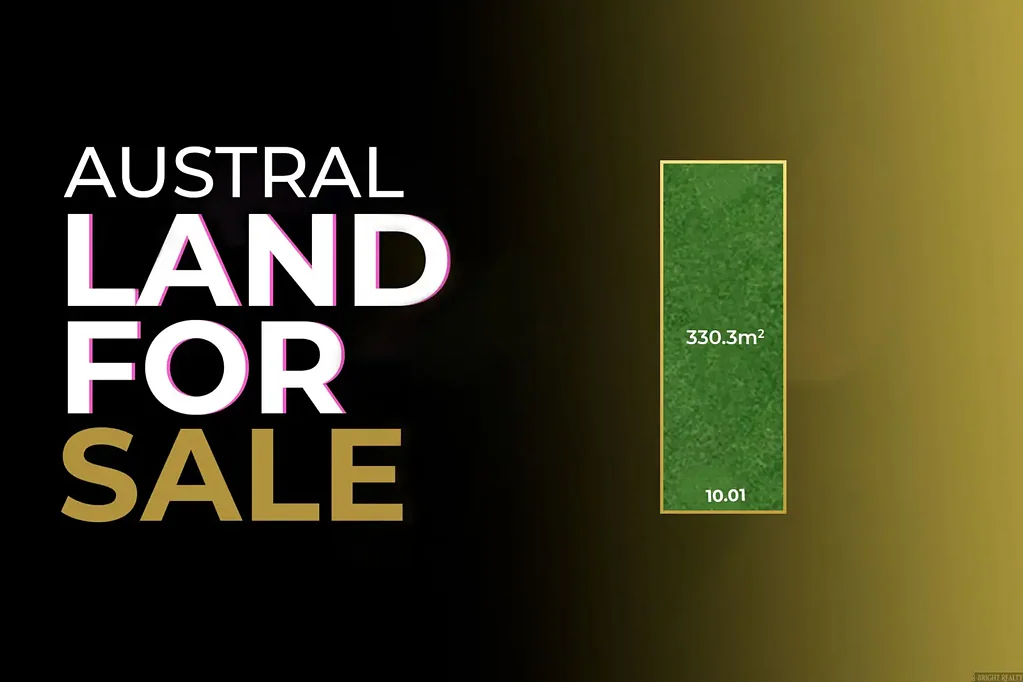 Austral 靠近机场规划 地铁站旁潜力 土地空间充裕 学区环绕便利 未来发展无限 Amazing Land Opportunity In Austral - Registration Q2, 2026