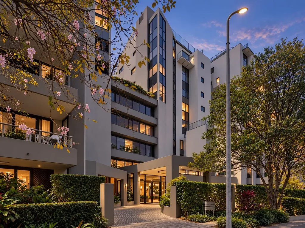 Toowong 1 Bedroom Stylish North Facing Apartment with City Views