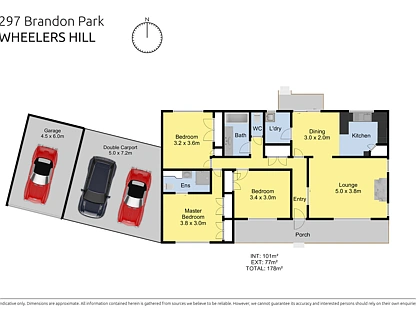 297 Brandon Park Drive, Wheelers Hill, East Melbourne, 3 chambres, 2 salles de bain, House