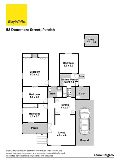 58 Doonmore Street, Penrith, NSW 2750, 4 slaapkamers, 1 badkamers, House