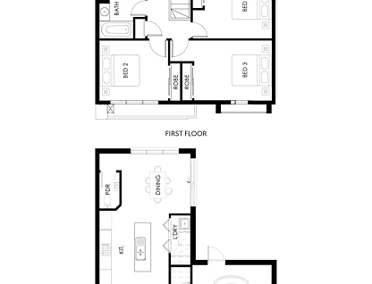 Lot 13 Springvale Rd, Springvale South, Bayside, 4 રૂમ, 2 બાથરૂમ, Townhouse