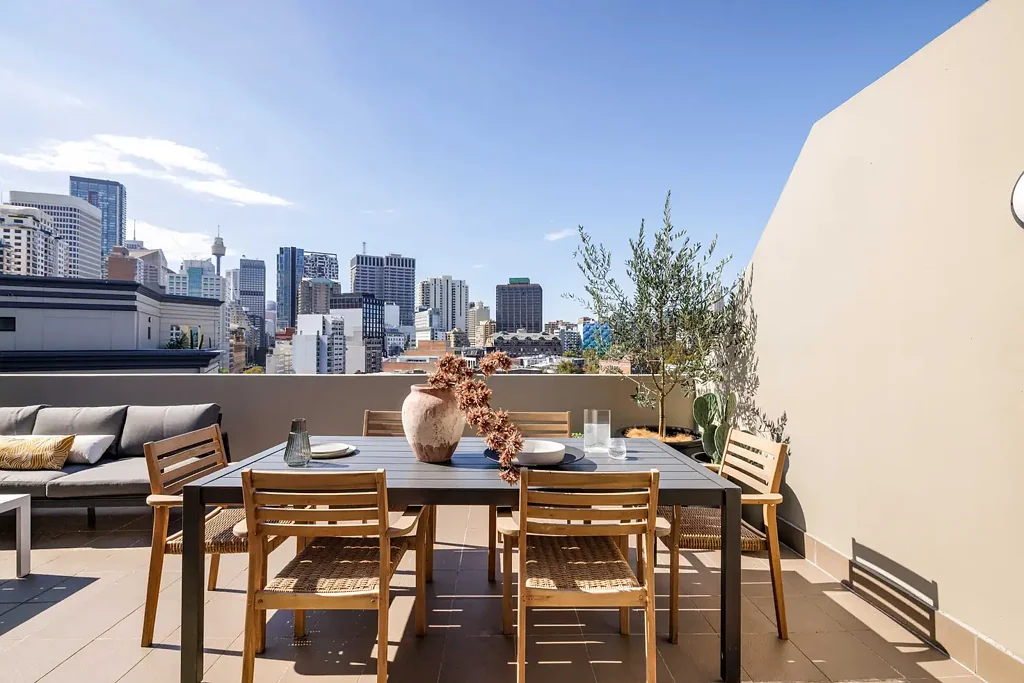 Oversized NY-style penthouse apartment