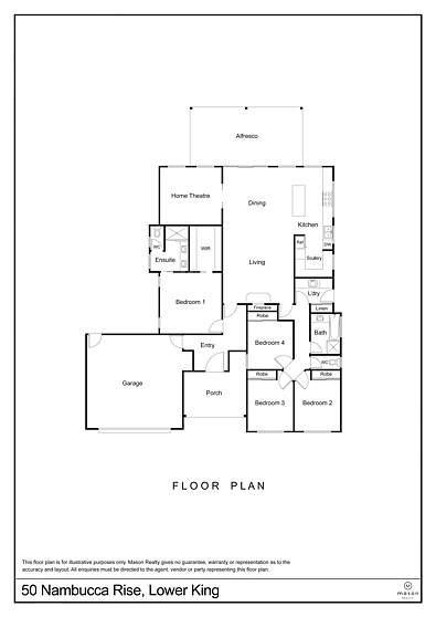 50 Nambucca Rise, Lower King, WA 6330, 4房, 2浴, House