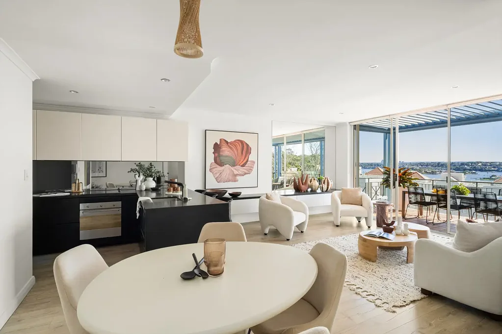 Rozelle 3部屋 North Facing 'Balmain Cove' Apartment with Water Views
