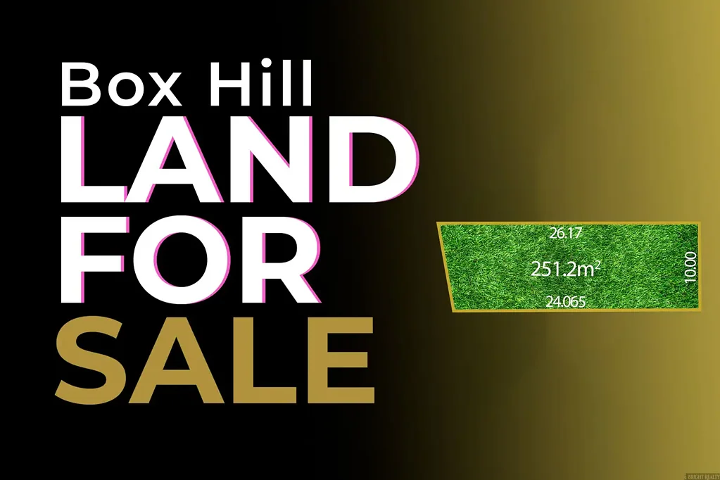 Box Hill Amazing Land opportunity in Box Hill