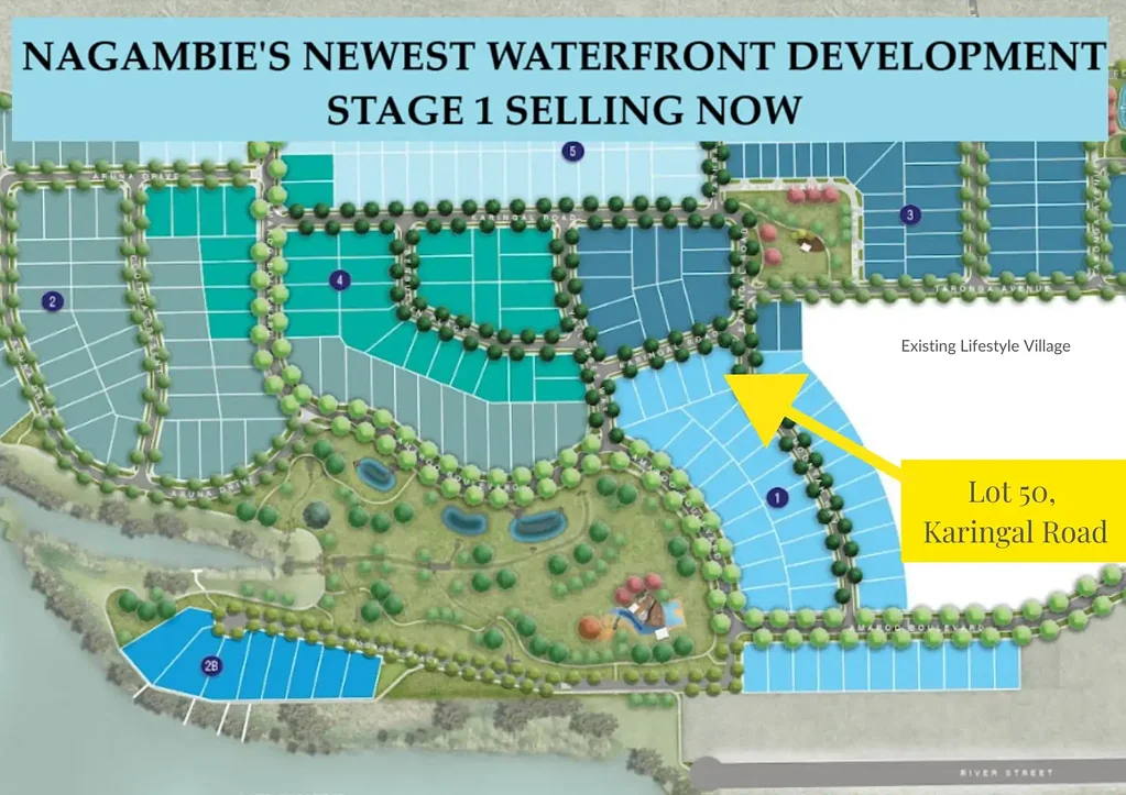 Nagambie GREAT BLOCK IN NEW WATERFRONT ESTATE