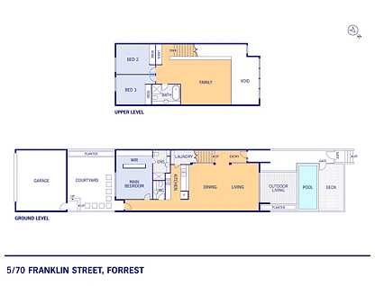 5/70 Franklin Street, Forrest, Inner South, 3 Kuwarto, 2 Banyo, Townhouse