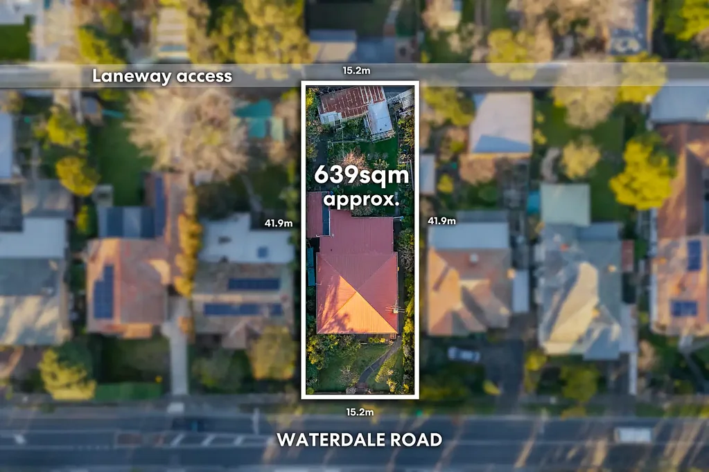Ivanhoe 2 Bedroom Art Deco Charm, Rear Laneway Access & Endless Future Potential