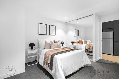 卧室 - 602B/3 Brewery Lane, Collingwood, VIC 3066