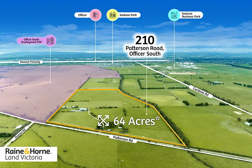 Officer South Rare 64-Acre Opportunity Abutting Approved PSP Land!