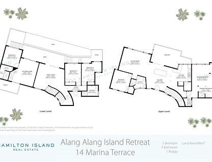 Alang Alang/14 Marina Terrace, Whitsundays, Mackay, 5 rūma, 4 rūma horoi, House
