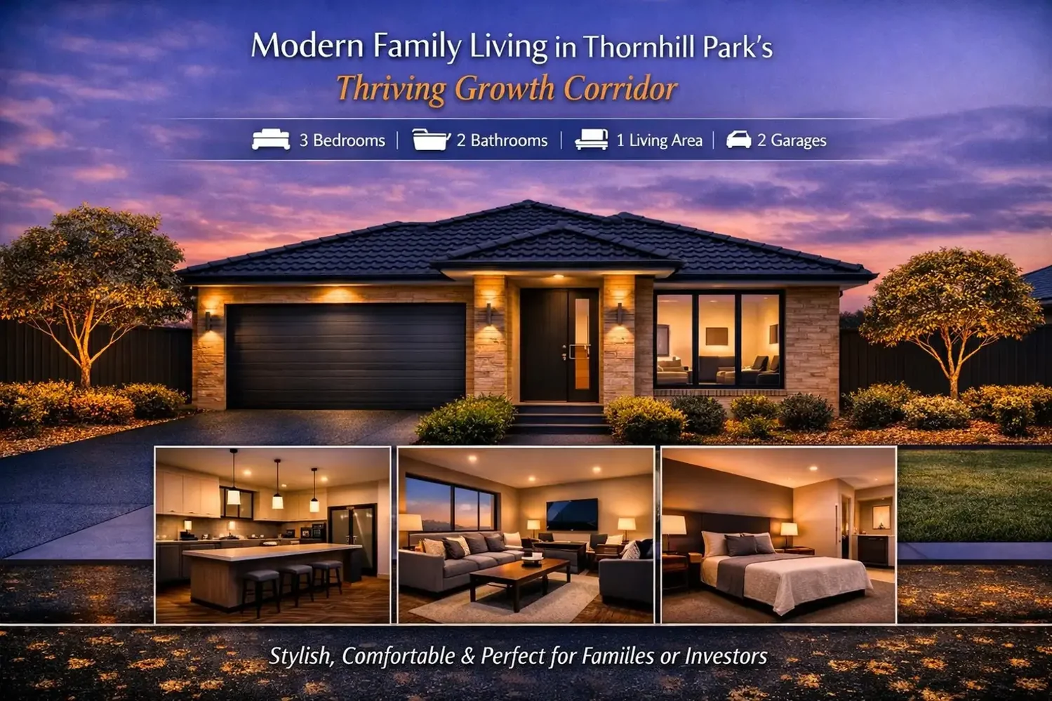 Adres Weerhou, Thornhill Park, VIC 3335, 3 slaapkamers, 2 badkamers, House