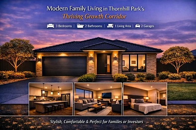 Thornhill Park 3 Slaapkamer Modern Family Living in Thornhill Park’s Thriving Growth Corridor
